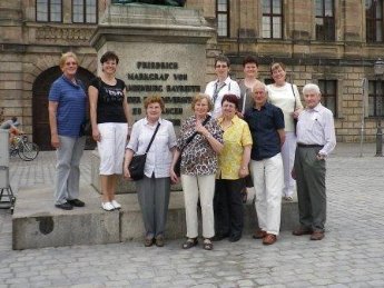 Stadtbummel durch die Erlanger Innenstadt Kirchenchor-Ausflug nach Erlangen 2012