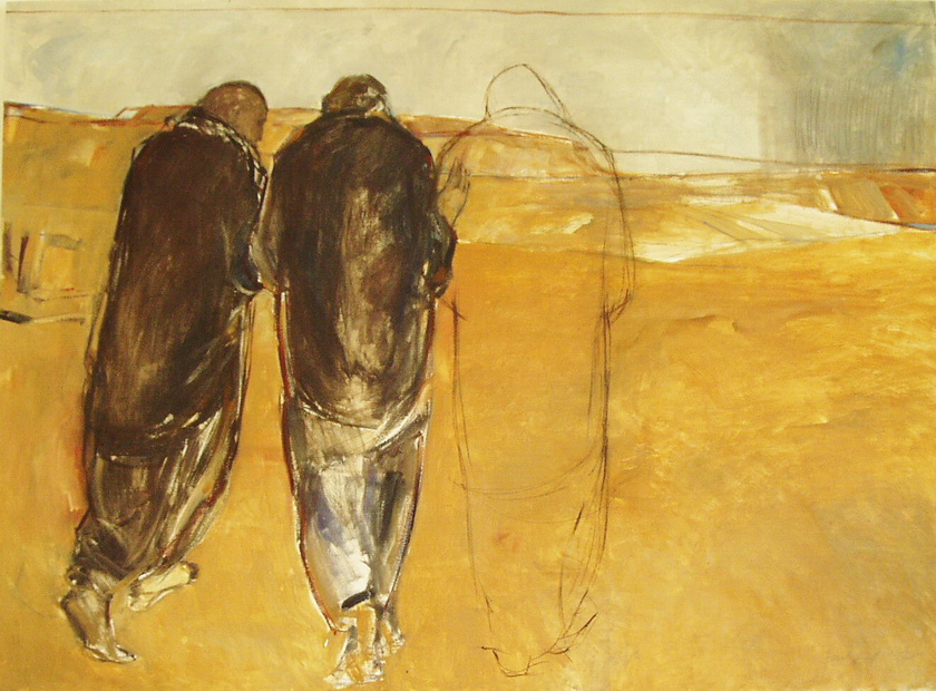 'Unterwegs nach Emmaus' - Janet Brooks-Gerloff - 1992